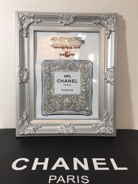 chanel mirror wall art